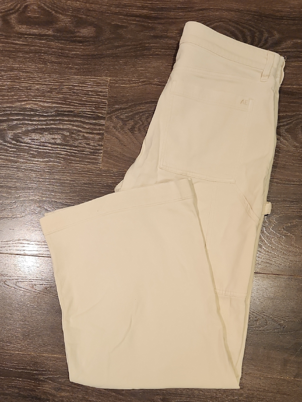 ❤️ NWT! AMERICAN EAGLE SUPER HIGH RISE BAGGY WIDE LEG UTILITY JEANS / PANTS, 16 - Picture 8 of 8